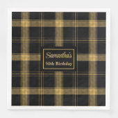 Serviette En Papier Cocktail moderne serviettes Parties scintillant d' (Devant)