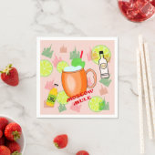 Serviette En Papier Cocktail moscovite Mule (En situation)