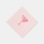 Serviette En Papier Cocktail Napkin (Coin)