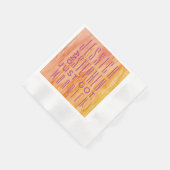 Serviette En Papier Cocktail Napkin Fleurs fraîches Floral (Coin)