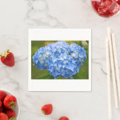 Serviette En Papier Cocktail Napkin Hydrangea (En situation)