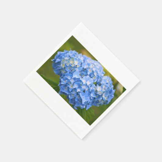 Serviette En Papier Cocktail Napkin Hydrangea (Coin)