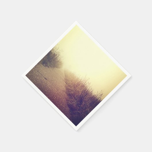 Serviette En Papier Cocktail Papier Napkin Sunrise Pathway Chemin (Coin)