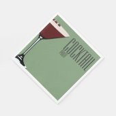 Serviette En Papier Cocktail Party Espresso Martini Napkin (Coin)