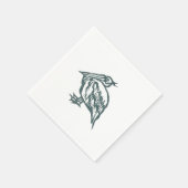 Serviette En Papier Cocktail pélican Napkin (Coin)