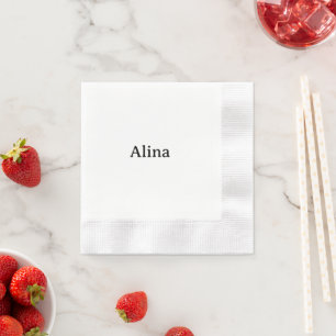 Serviette En Papier Cocktail personnalisé pour la promotion de la marq