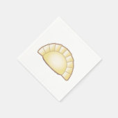 Serviette En Papier Cocktail Pierogi Napkin (Coin)