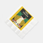 Serviette En Papier Cocktail Piña Colada (Coin)
