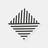 Serviette En Papier Cocktail rayé Lark Napkin (Coin)