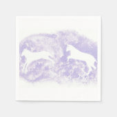 Serviette En Papier Cocktail serviettes avec conception de cheval (Devant)