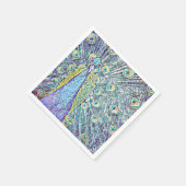 Serviette En Papier Cocktail serviettes avec jolie conception Peacock (Coin)