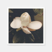 Serviette En Papier Cocktail serviettes avec un design Magnolia Blosso (Devant)