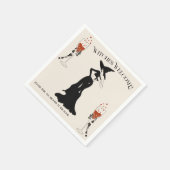 Serviette En Papier Cocktail sorcier sanglant Hart Squelette Halloween (Coin)