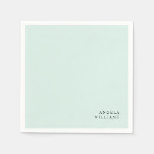 Serviette En Papier Cocktail sur mesure à la menthe