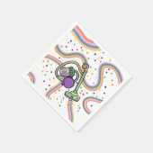 Serviette En Papier Cocktail Vacuum Party Napkin (Coin)