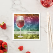 Serviette En Papier Cocktails (En situation)