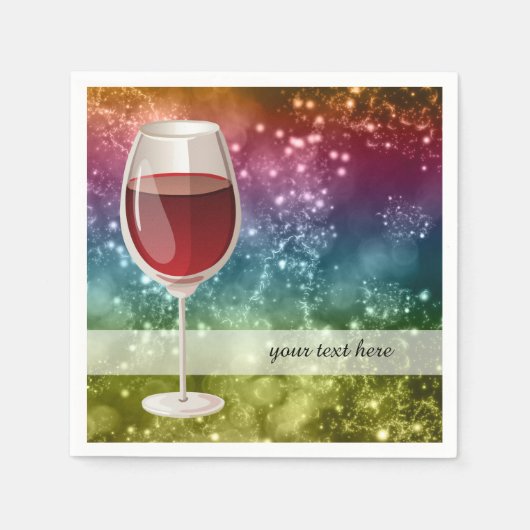 Serviette En Papier Cocktails (Devant)