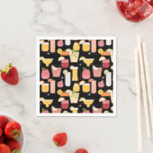 Serviette En Papier Cocktails (En situation)