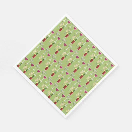 Serviette En Papier Cocktails (Coin)