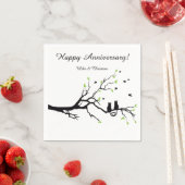 Serviette En Papier Cocktails mariages et Anniversaires serviettes (En situation)