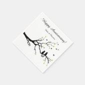 Serviette En Papier Cocktails mariages et Anniversaires serviettes (Coin)