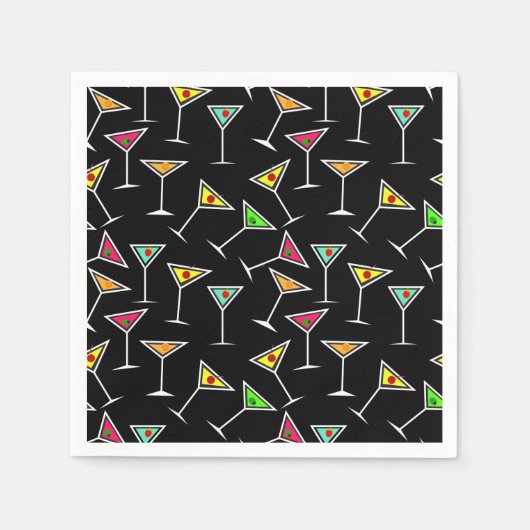 Serviette En Papier Cocktails N'Importe Qui ? (Devant)