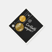 Serviette En Papier Cocktails N'importe qui disco balle napkin (Coin)