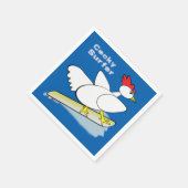 Serviette En Papier Cocky Surfer (Coin)