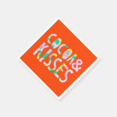 Serviette En Papier Cocoa & Baisers (Coin)