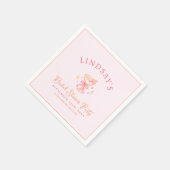 Serviette En Papier Coctail Bridal Shower (Coin)