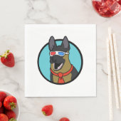 Serviette En Papier CoD German Shepherd Je n’ai aucune idée de ce que (En situation)