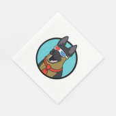 Serviette En Papier CoD German Shepherd Je n’ai aucune idée de ce que (Coin)
