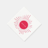Serviette En Papier Code Morse International (Coin)