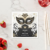 Serviette En Papier Code vestimentaire Prom Costume Masquerade Mariage (En situation)