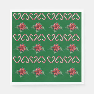 Serviette En Papier Cœur de Canne à Sucre et Motif de Houx – Chris Fes