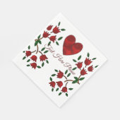 Serviette En Papier Coeur néerlandais (Coin)