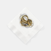 Serviette En Papier Coeur vapeur avec un manomètre (Coin)