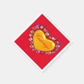 Serviette En Papier Coeurs d'or Thunder_Cove (Coin)