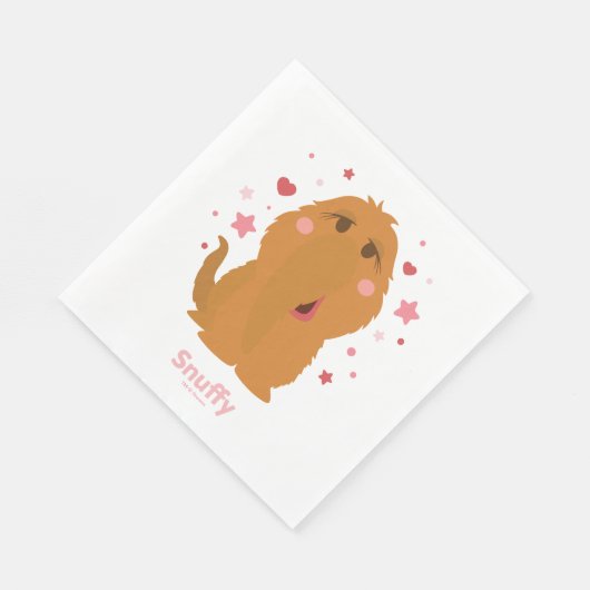 Serviette En Papier Coeurs et étoiles confortables Graphisme (Coin)