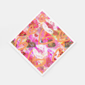 Serviette En Papier Coeurs et lèvres (Coin)