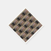 Serviette En Papier Coeurs et ours (Coin)