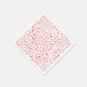 Serviette En Papier Coeurs motifs Saint Valentin (Coin)
