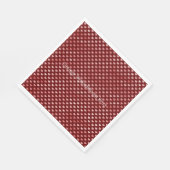 Serviette En Papier Coeurs rouges roses Ombre (Coin)