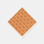 Serviette En Papier Coeurs tombants (Coin)