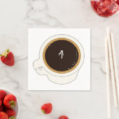 Serviette En Papier Coffee Cup Diver (En situation)