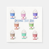 Serviette En Papier Coffee Cups (Devant)
