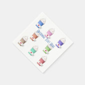 Serviette En Papier Coffee Cups (Coin)