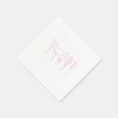 Serviette En Papier Coiffeuse (Coin)