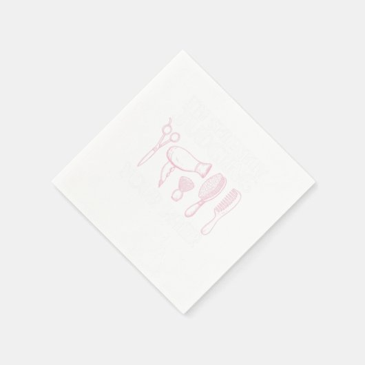 Serviette En Papier Coiffeuse (Coin)
