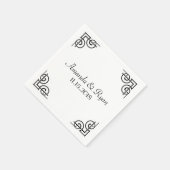 Serviette En Papier Coins décoratifs personnalisés (Coin)